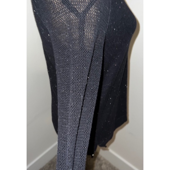 Rock & Republic Black Sparkle Long Sleeve Top - Picture 7 of 9